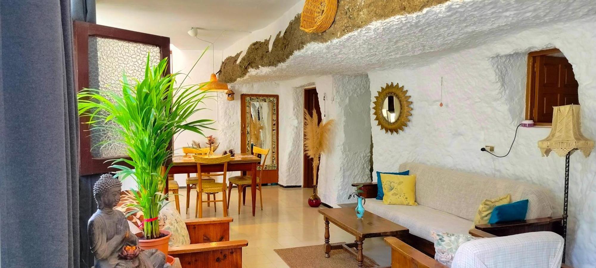 Casa Cueva Rural Trebola, Artenara Juncalillo ภายนอก รูปภาพ