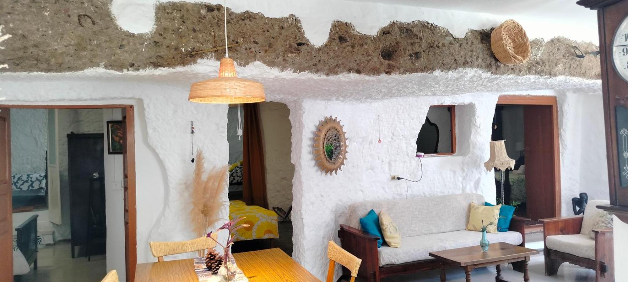 Casa Cueva Rural Trebola, Artenara Juncalillo ภายนอก รูปภาพ
