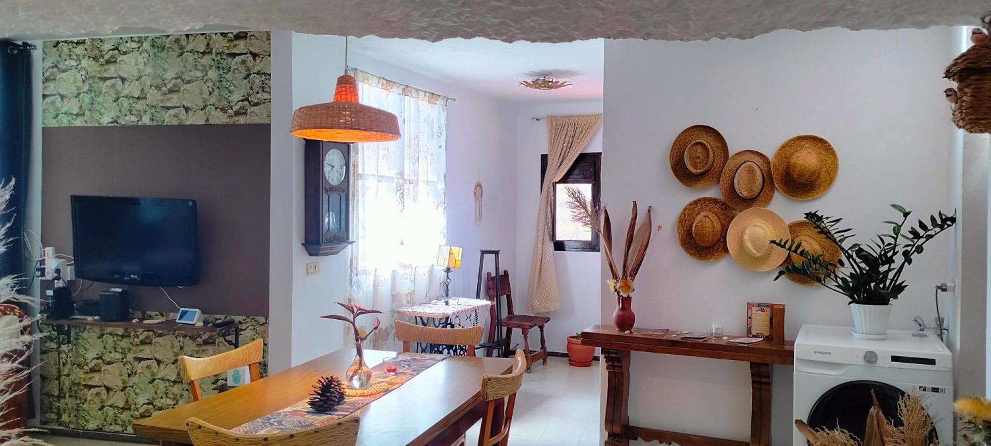 Casa Cueva Rural Trebola, Artenara Juncalillo ภายนอก รูปภาพ